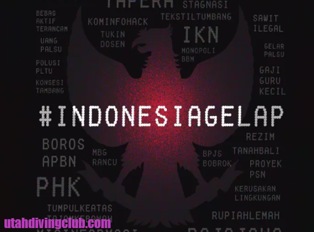 Viral Tagar Indonesia Gelap Buntut Kebijakan Presiden Prabowo
